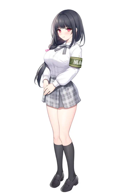 監視してくる風紀委員 