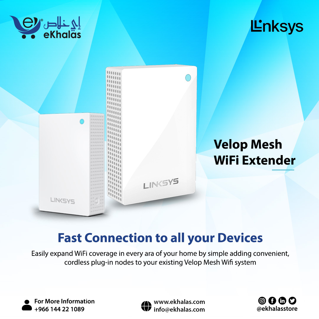 Transform your home into a Wi-Fi powerhouse with the Linksys RE6400 Wi-Fi Range Extender. Say goodbye to dead zones and hello to uninterrupted streaming, browsing, and gaming on all your devices. 
#meshwifi #wifi #router #meshnetwork #wifirouter #meshrouter #wifibooster #homewif