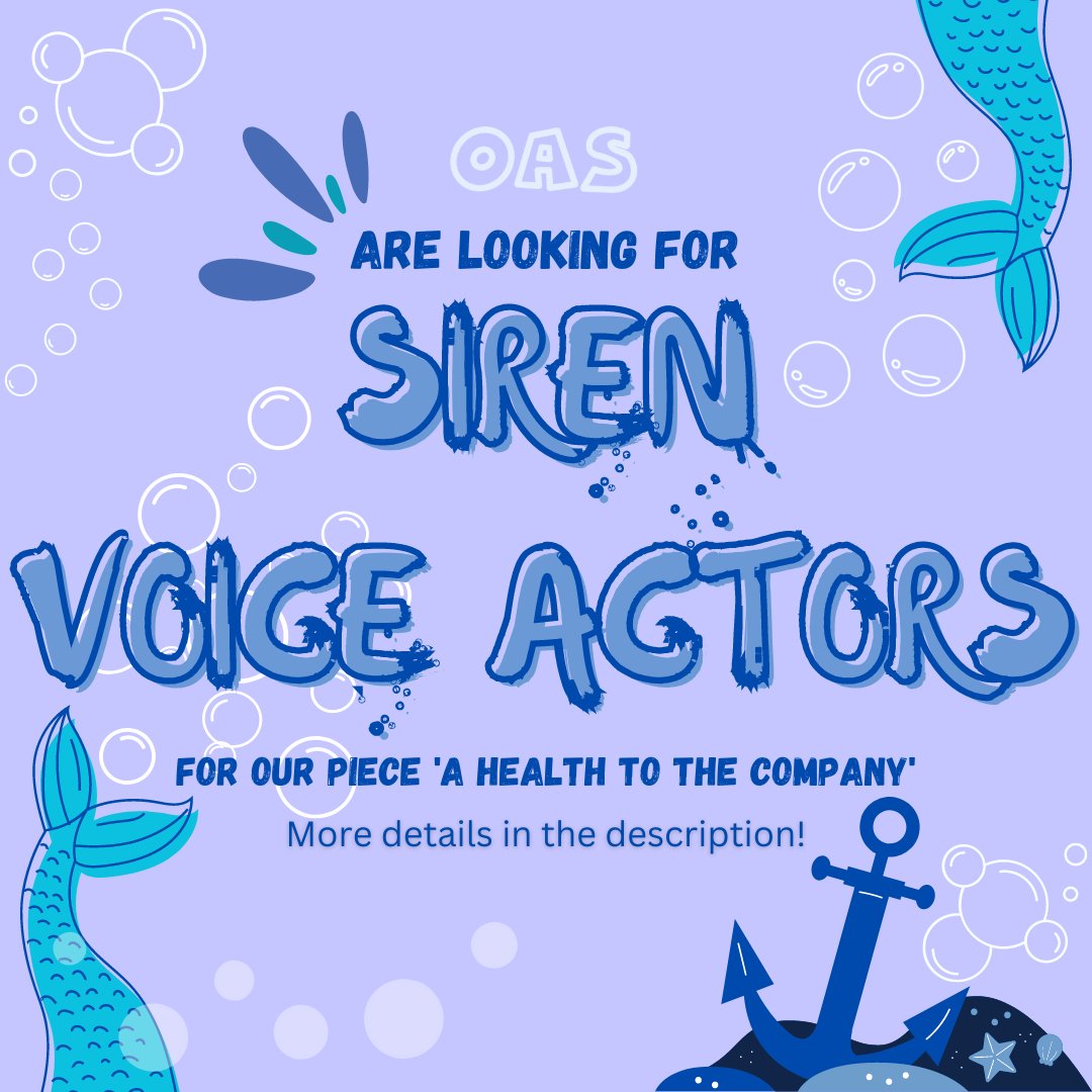 TheSodds's tweet photo. We are looking for people to do some volunteer voice acting for our show "A Health To The Company"!

If you're interested, please DM or email us at: oddsandsoddscompany@gmail.com and we will send you lines and more information!

We look forward to hearing from you! https://t.co/00QP31y8Hk
