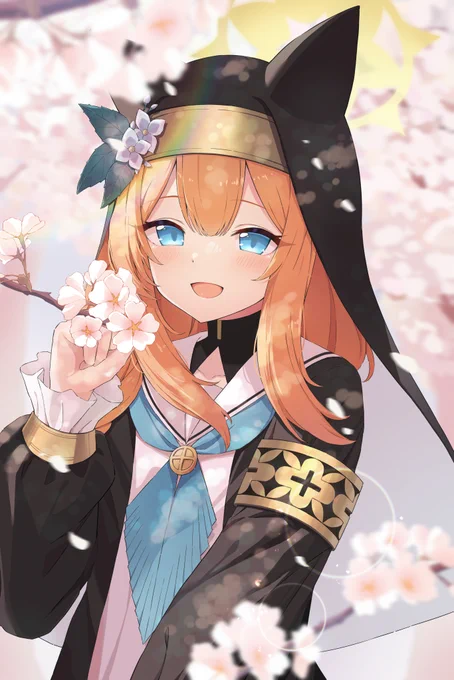 桜マリー #ブルアカ 