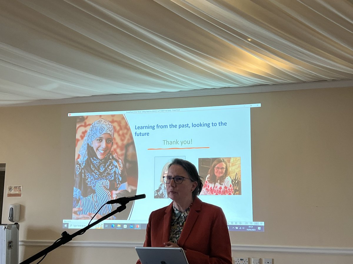 sheena_byrom's tweet photo. Honoured to be listening to @maryrenfrew sharing insights into her research journey spanning 45 years - including past present and future of infant nutrition. And we learn about her wonderful mother and  those who have supported and shaped her career 🌟 #MAINN2023 https://t.co/ZpkMyEoywJ