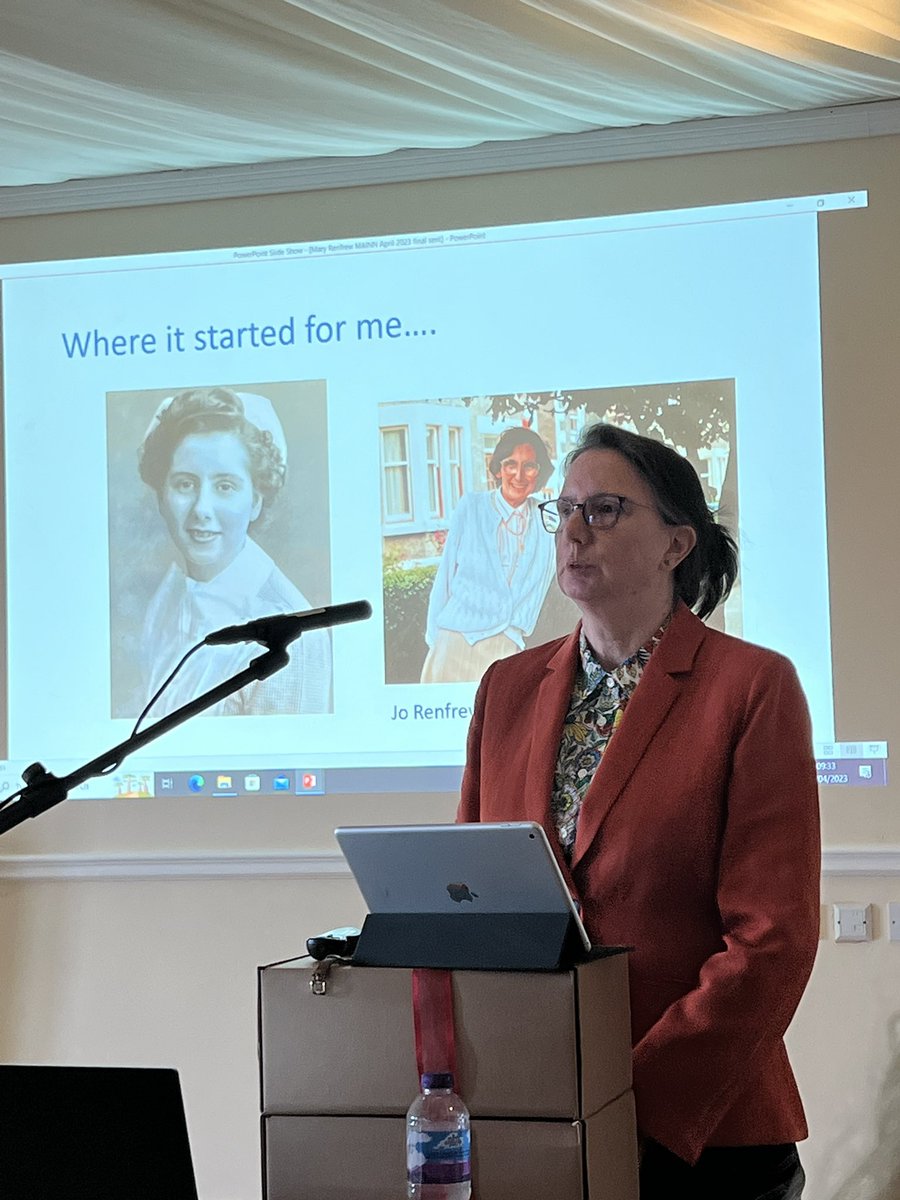 sheena_byrom's tweet photo. Honoured to be listening to @maryrenfrew sharing insights into her research journey spanning 45 years - including past present and future of infant nutrition. And we learn about her wonderful mother and  those who have supported and shaped her career 🌟 #MAINN2023 https://t.co/ZpkMyEoywJ