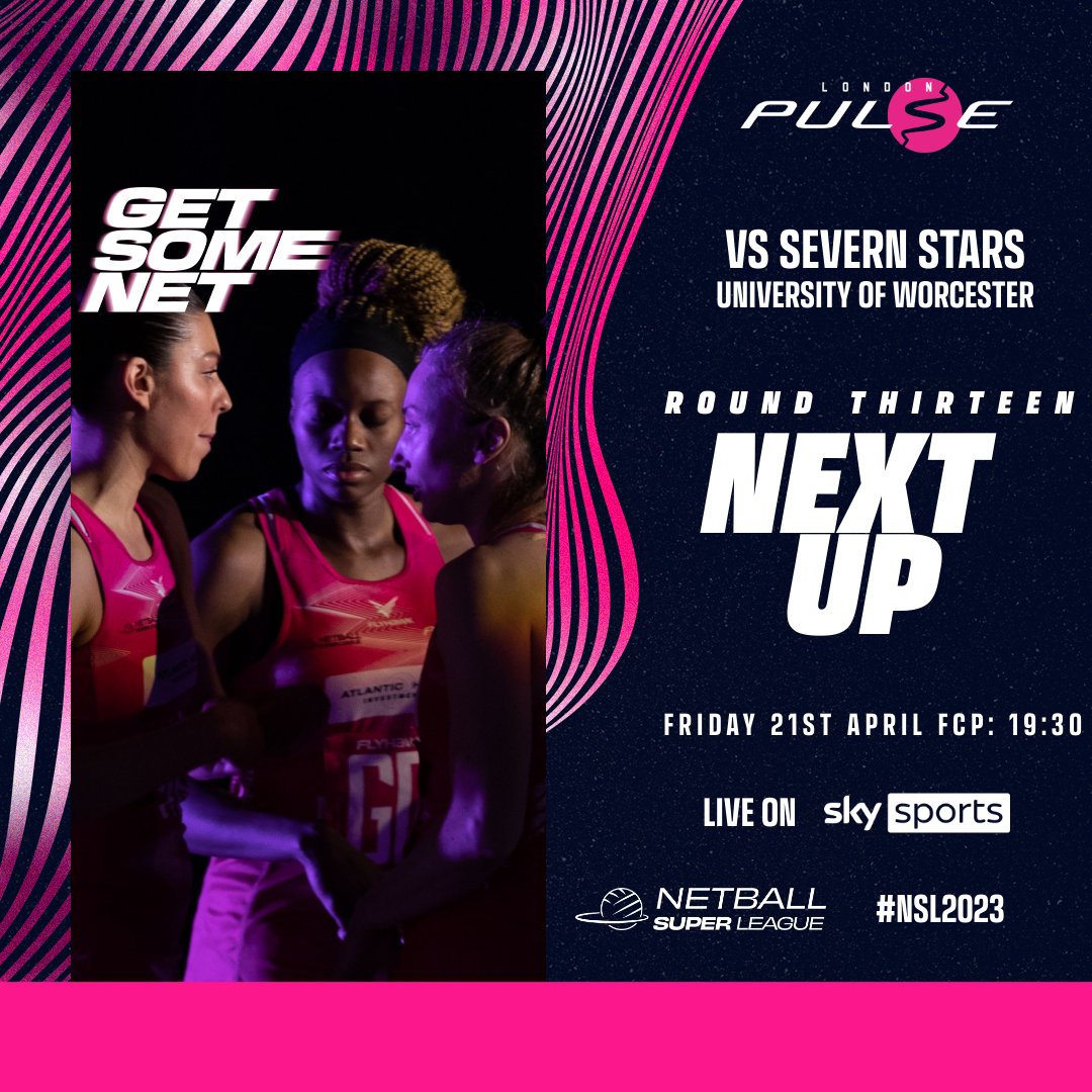 Next up we are on the road again as we face <a href="/SevernStars/">Severn Stars NSL</a>  on Friday at 19:30 

#NSL2023 #FeelThePulse