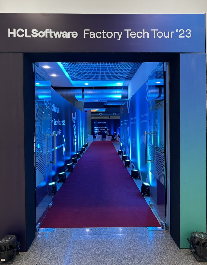 mmarianordin's tweet image. Day 2 of the HCL Factory Tour in Bengaluru. Good conversations, lots to learn, and getting to know new friends! #hclsoftware
