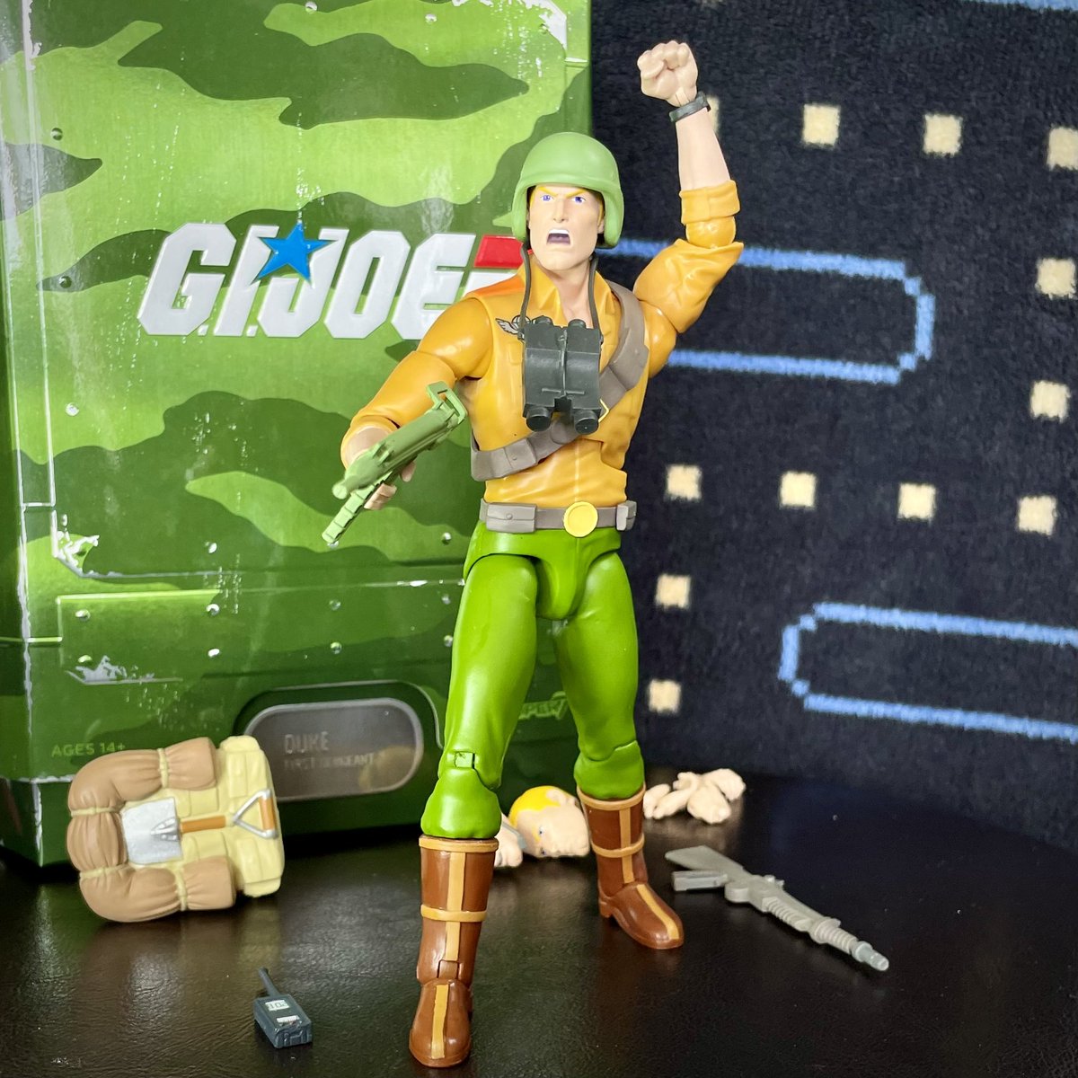 YOOOOOOOO JOE!!!!

#GIJoe #Cobra #toys #Duke #Super7 #Super7Ultimates #actionfigures