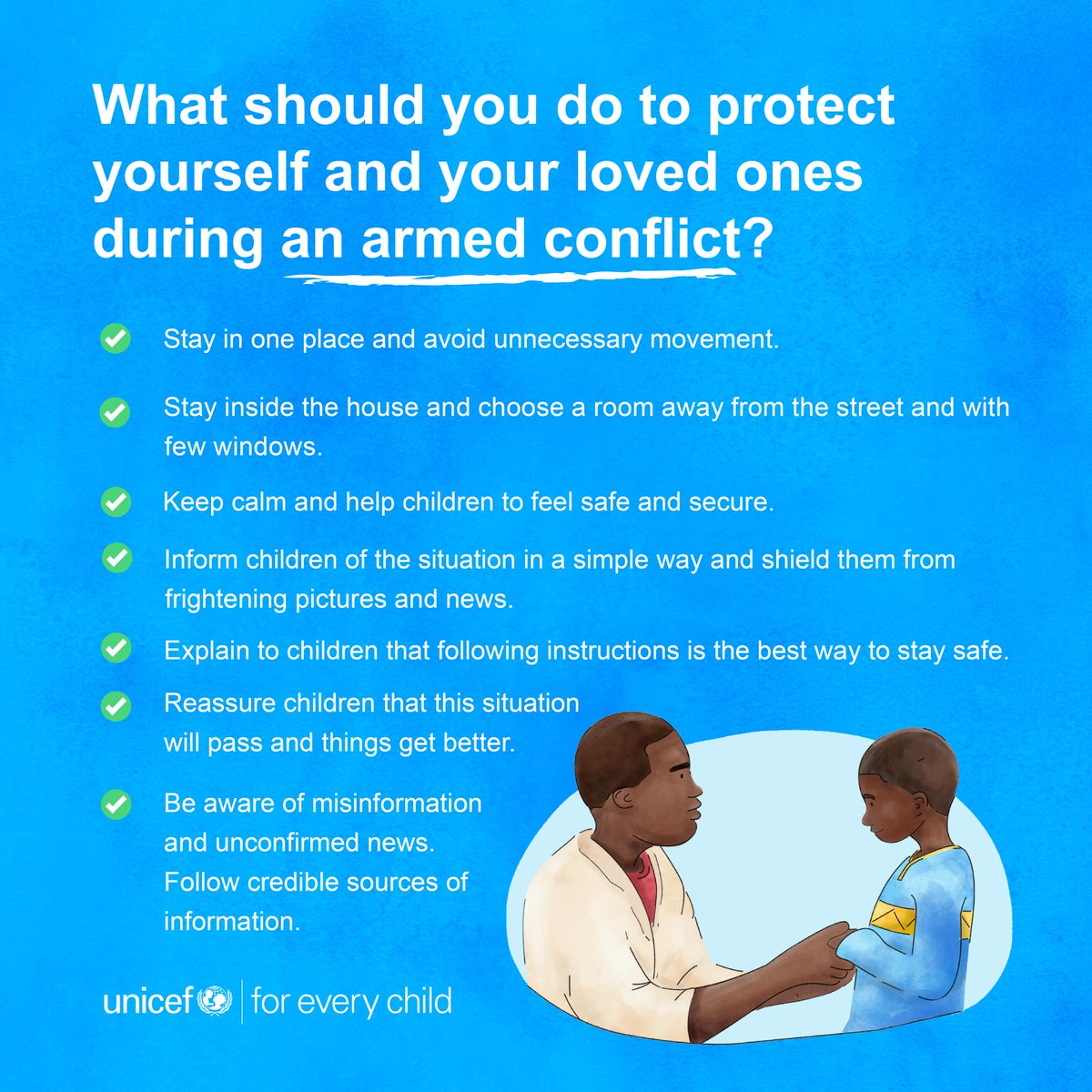 UNICEFSudan's tweet photo. To protect you and your loved ones, @UNICEFSudan  urges civilians, children and families to follow the following preventive measures in #Sudan, especially in #khartoum:

#ForEveryChild, protection https://t.co/QfEd5TABDx