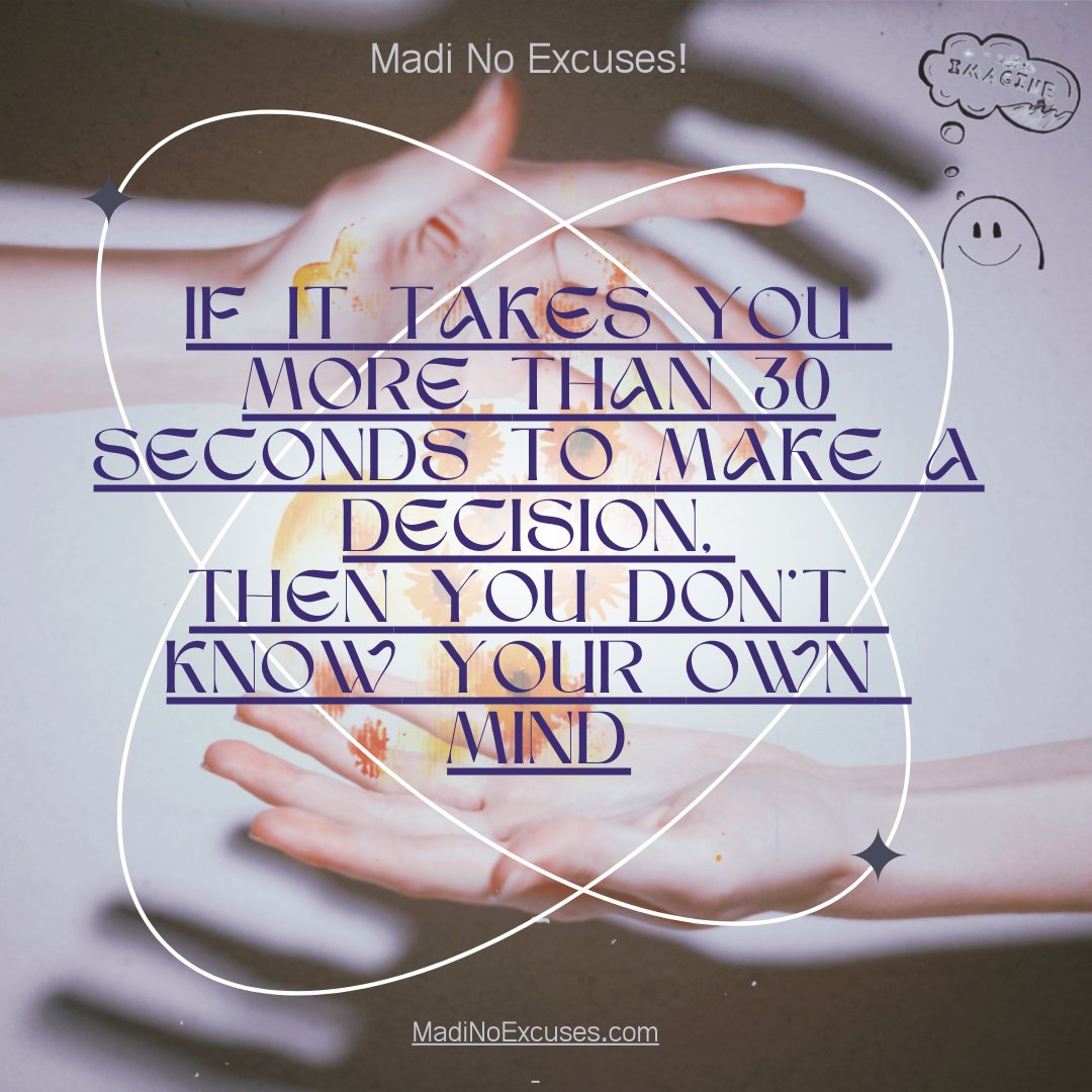 MadiNoExcuses's tweet photo. How committed are you to making your life the success your believe you rightly deserve?

So, the next question is: What is it that YOU want?
Until YOU know this, you will continue to let all those opportunities slip through your fingers!

https://t.co/W7AD7ekrnj

#Lifehacks https://t.co/VoKeRQYQk3
