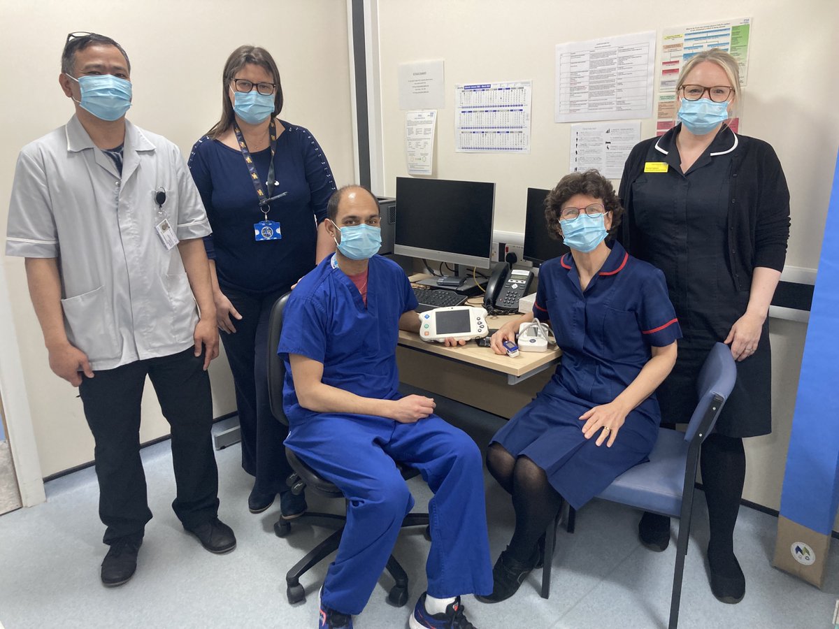 EastCheshireNHS's tweet photo. One of the first patients at Macclesfield Hospital to avoid hospital admission thanks to new hospital-at-home monitoring technology has shared their positive experience. #virtualwards @NHSCandM 

Read more here: https://t.co/PM6q58rilZ https://t.co/bl0xgmRp63