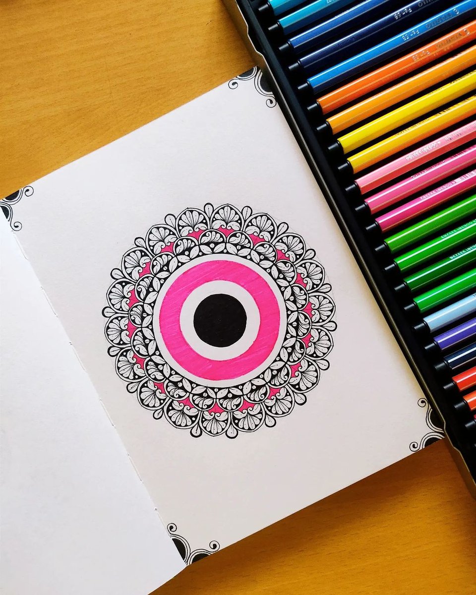 menorahcreatif's tweet photo. Done on @menorah_in 140GSM Cassata Sketchbook
⁠Done by @pen_creations._
.
.
.
Shop from our website:⁠
https://t.co/ooHlfyyVnJ⁠
.
.
.
#menorah #menorahstationery #sketchbook⁠ #mandalawallhanging #patterndesign #ilovesharingmandala #easypattern #indianartist #menorahsketchbook https://t.co/wJZyIbczh8