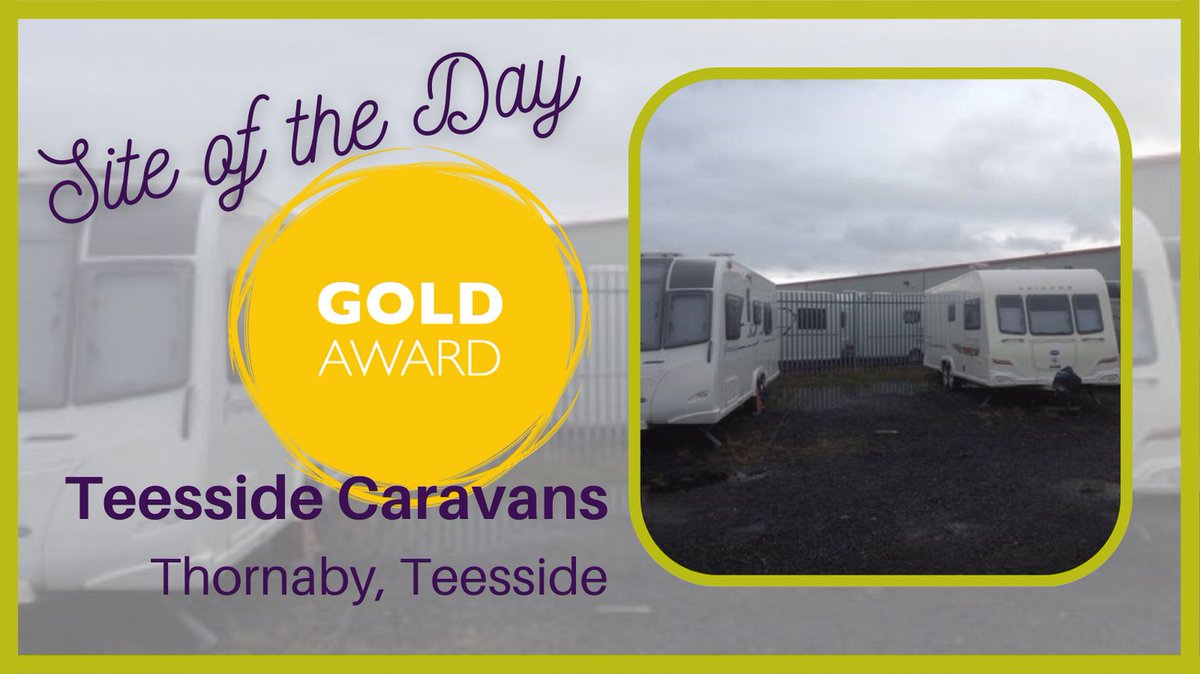 cassoa's tweet photo. *** Site of the Day ***

@TeessideCaravan

Gold award caravan &amp; motorhome storage easily accessible off the A19, close to the A1 and A66.

24 Hour Security
Hard Standing
Long &amp; Short Term Storage
Maintenance and Servicing Available

More info: https://t.co/vGC6faf5vV https://t.co/L8p8qT1L0o