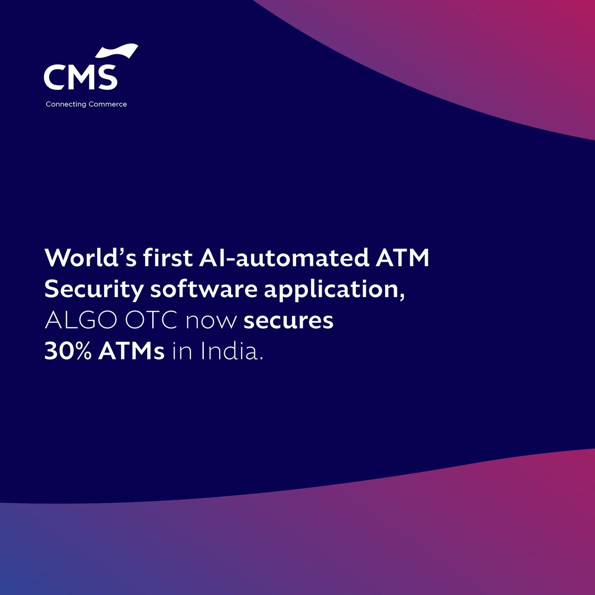 systems_cms's tweet photo. Our ALGO OTC ATM Security app aids banks in implementing RBI guidelines, enhancing ATM security, and mitigating risks during operations.
Read more here: https://t.co/kZQjUykhxb
#cmsinfosystems #cashmanagement #connectingcommerce #growthopportunities #algootc @ppmrao01 https://t.co/sdhDMVKjhj
