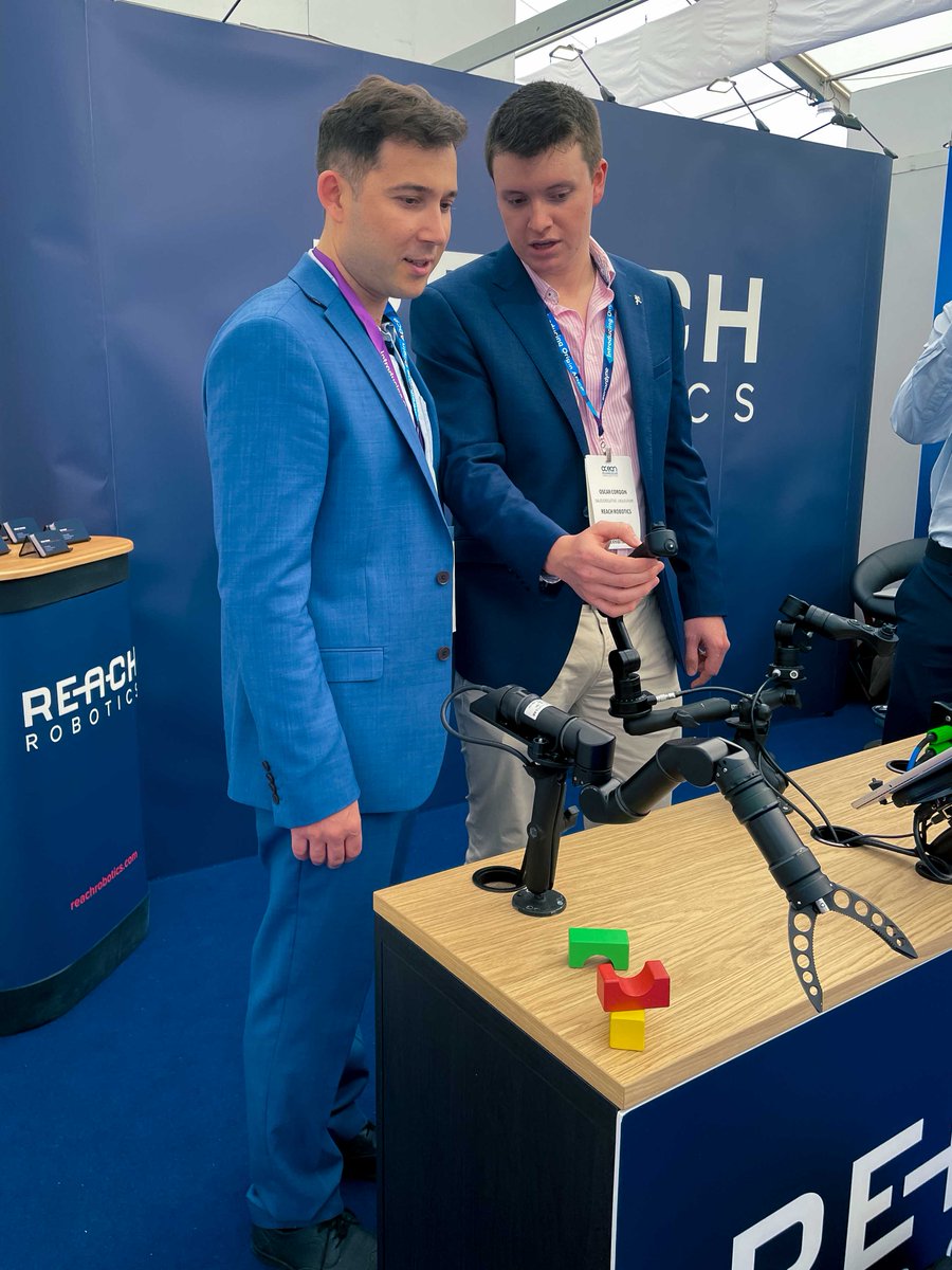 ReachRobotics's tweet image. Off to a great start at Ocean Business 2023 with exciting technology & innovative solutions to discover! 📌 Drop by the Reach Robotics Stand P10 today and tomorrow - meet our team and interact with our robotic manipulator technology 🦾
See you there!
#oceantechnology #subseatech