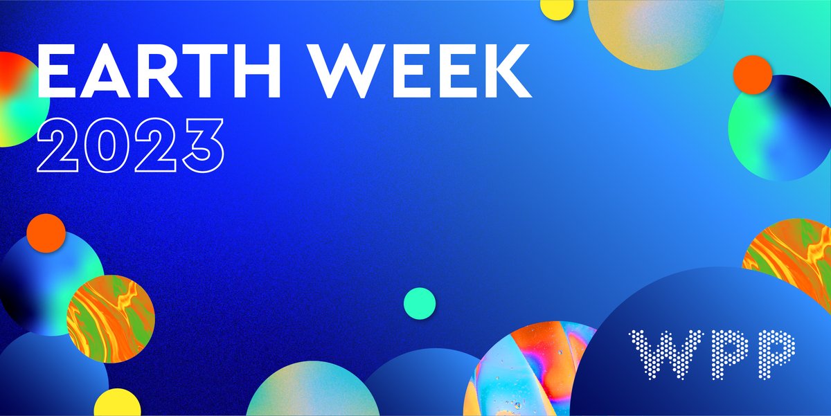 During #EarthWeek, we're hosting green masterclasses and sharing resources, challenges and volunteer opportunities for our people to learn more and get involved. 

If you're part of a <a href="/WPP/">WPP</a> company, find out more 👇bit.ly/41DnGh2