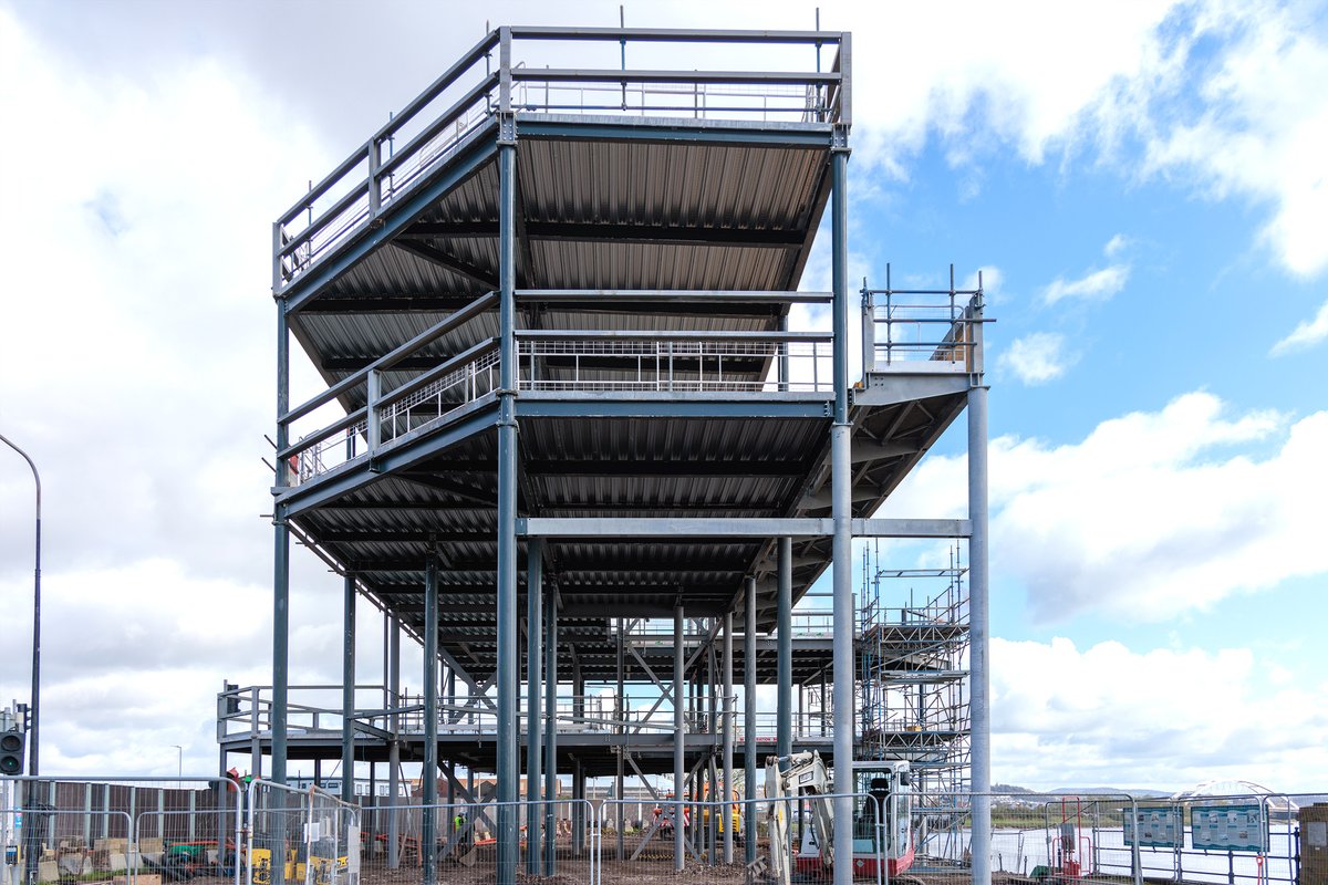JohnPerkinsCon's tweet photo. The works are progressing well at Newport Transporter Bridge, where we are constructing a state-of-the-art Visitor Centre to bring the history of the bridge to life.

(Photo credit: Andrew Richards)

@NpTbridge #ItsOurBridge #NewportTransporterBridge #MakingItHappen https://t.co/pXTIkFLidN