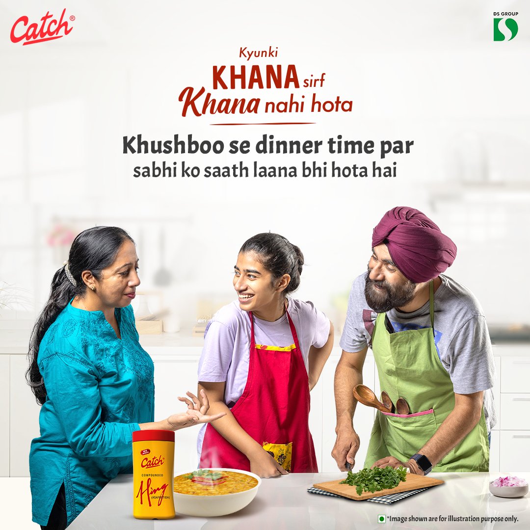 catch_foods's tweet photo. Catch Hing ki khushboo laaye apno ko saath.
#KyunkiKhanaSirfKhanaNahiHota

#CatchFoods #IndianFood #Cooking #Craving #Food #Hing #CatchHing #Family https://t.co/8D3GDyvQYD