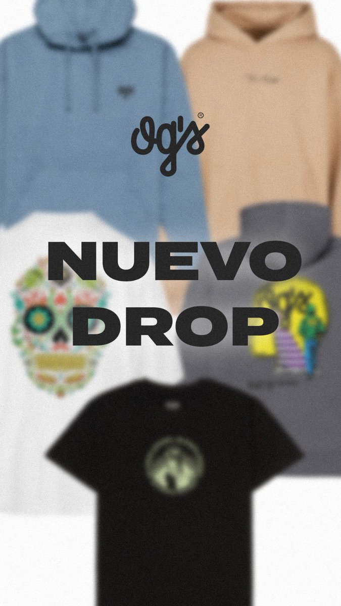 ogsbrand's tweet image. NUEVO DROPAZO GUAPO EN OG’s

- Nuevas básicas con más colores 🎨
- KLVR 💀
- Paranoia 🔮
- MO’ MONEY 💶
- Sudadera Classy 💎

YA DISPONIBLE 🫵🏻😬