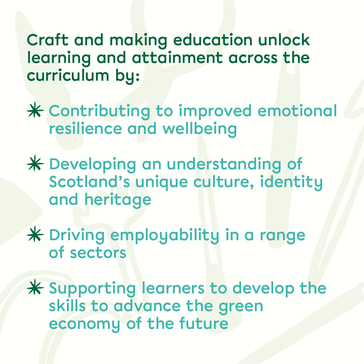 MAKEManifesto's tweet photo. Craft & making education unlock learning & attainment across the curriculum. Championing the value of teaching #craft & #making skills, the #MAKELearn Report argues for better coordination, resources & strategy for relevant sectors. #CraftUnlocksLearning
ποΈhttps://t.co/5MSMW2Id56 https://t.co/Vx8Ta6K8X3