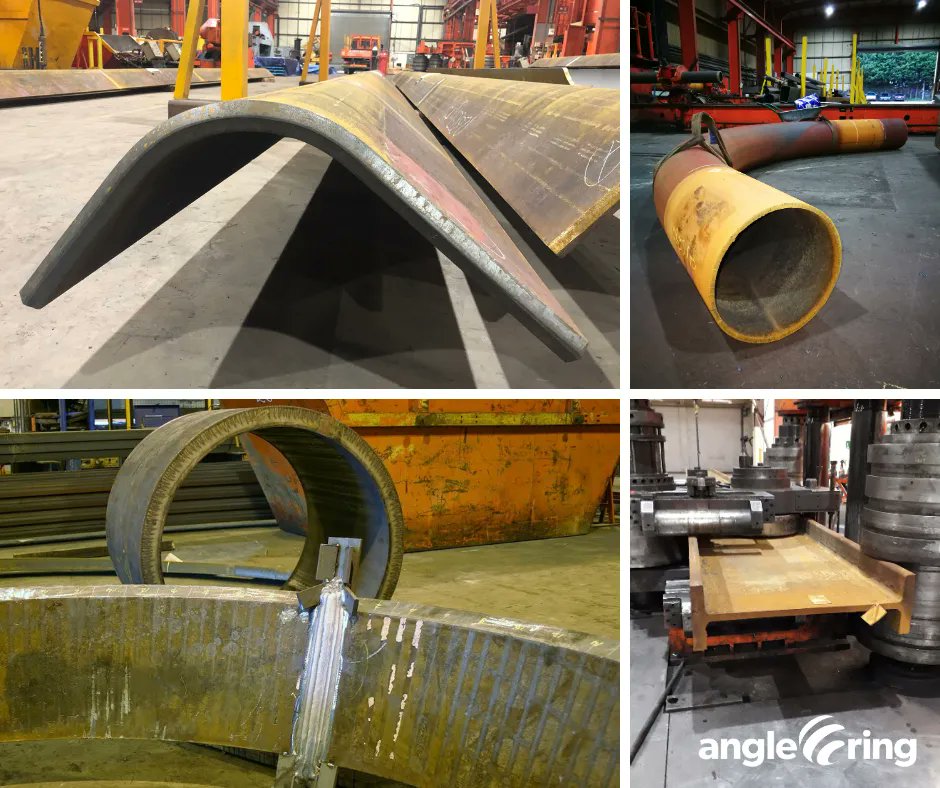 AngleRingCo's tweet image. At #AngleRing, our comprehensive range of #SteelBending machinery puts us ahead of the competition with unrivalled capacities.

From #SectionBending to #welding &amp;amp; #fabrication, we offer a wide range of services to suit your #MetalBending needs⬇️ 

buff.ly/3yVE93B