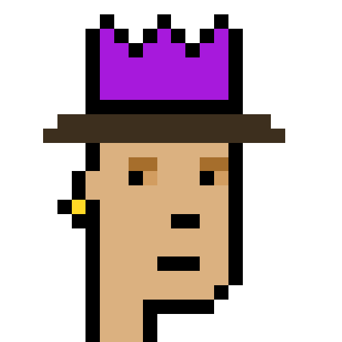 cryptoraresbot's tweet photo. CRYPTORARES X CRYPTOPUNKS: PUNK #2444 ROCKS THE PURPLE-PARTYHAT https://t.co/IS7ZN9ilJJ