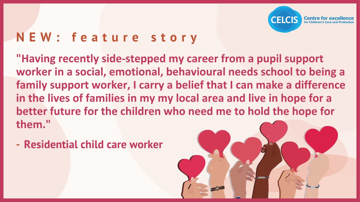 ICYMI: Inspired by the <a href="/Talking_hope/">Talking Hope Project</a> project, our new feature story shares insightful thoughts, reflections and experiences about the power of hope from the people working in Scotland’s residential child care community: ow.ly/Vpc050NKoA3