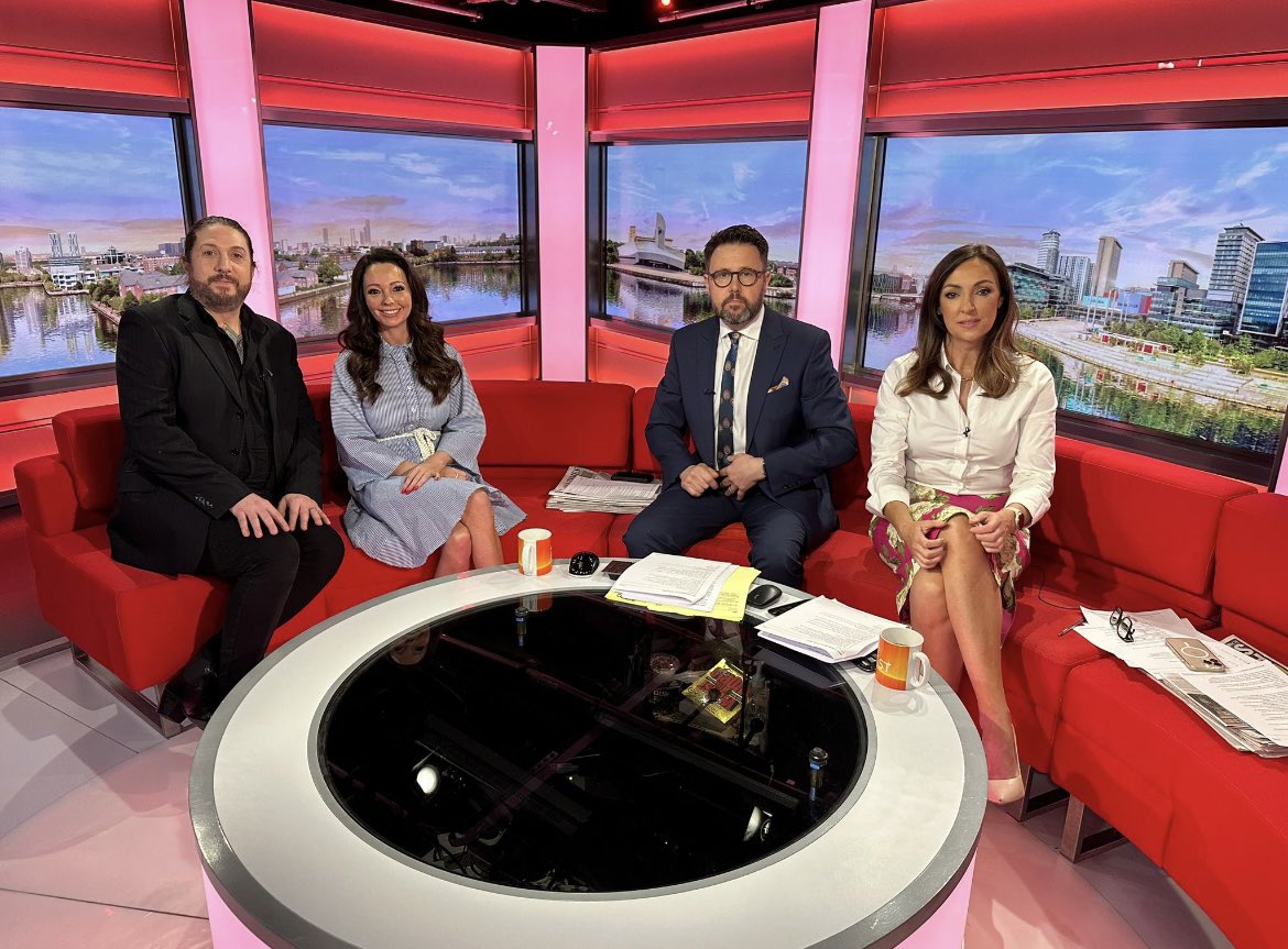 officialsammyuk's tweet photo. Me and Neil spoke on @BBCBreakfast this morning about my new documentary. 

OUT OF THE SHADOWS: BORN FROM RAPE. 

Out now on BBC iPlayer. https://t.co/71yP3tPGU5