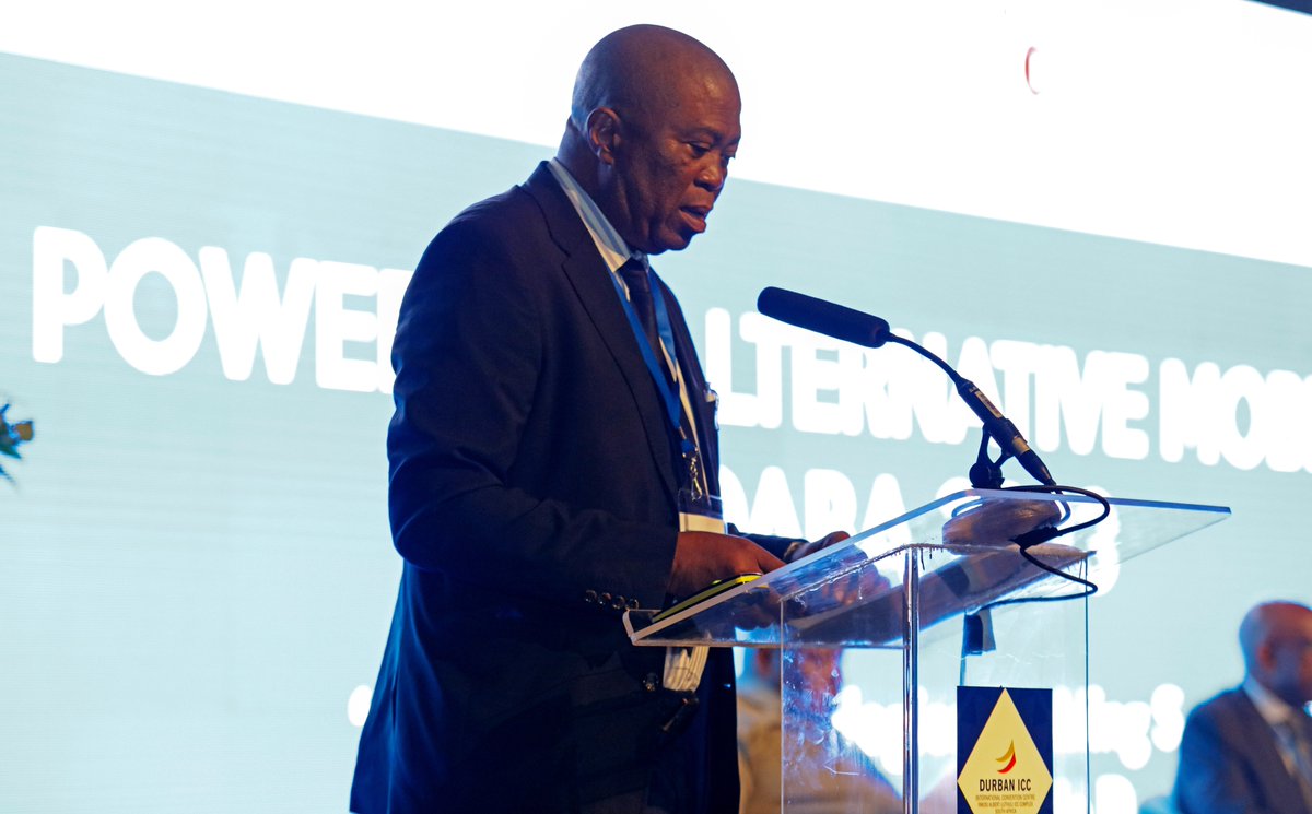 dstigovza's tweet photo. The Director-General of the Department of Science and Innovation, Dr Phil Mjwara spoke about the role of Research, Development, and Innovation (RDI) in the New Energy Vehicles’ technology #PAMIndaba #eMobility #AlternativeMobility2023 #MakingSureItsPossible https://t.co/EHDKFEybq5