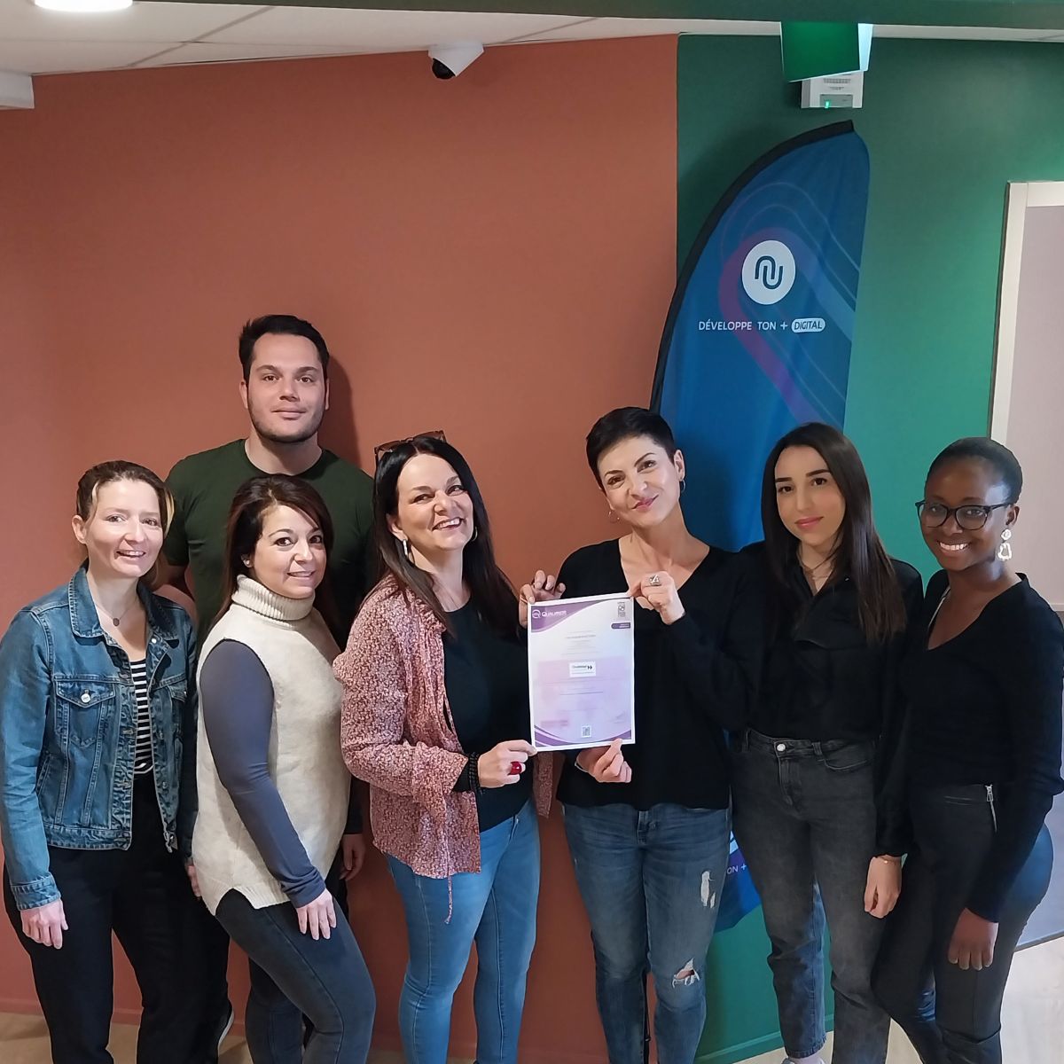 [CERTIFICATION ✅] C'est avec une grande fierté que l'équipe TNF vous annonce ce matin le renouvellement de sa certification #Qualiopi suite à la validation de l'audit de surveillance 🏆 Un gage de qualité de nos #process internes et de nos #formations dispensées 💪