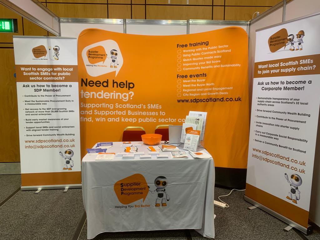 sdpscotland's tweet photo. Attending #P4Hscotland today at the @eicc? Be sure to stop by our stand to get some top tips on how to bid for #publicsector contracts! #PowerOfProcurement #PowerOfSDP https://t.co/dpJnqr4UQW