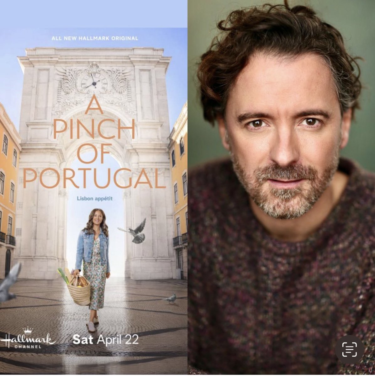 sn_voices's tweet image. Our fab French client @ericgeynes is playing Hugo in @hallmarkchannel movie #APinchOfPortugal Premiering on April 22nd. Directed by @clare_niederpruem
Produced by @nancydarabennett
Casting by @cowellcasting. May the #PlayingHugo #HallmarkMovies #RomanticComedy #MoviePremiere