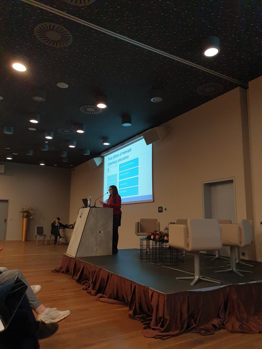 It's always a pleasure to discuss the opinions of pharmaceutical students in our events, especially with <a href="/LilianAzzopardi/">Lilian M Azzopardi</a>.

Interprofessional education plays a major role in patient care. There is an urgent need of implementing this concept in the healthcare curricula.

#EPSAAC23