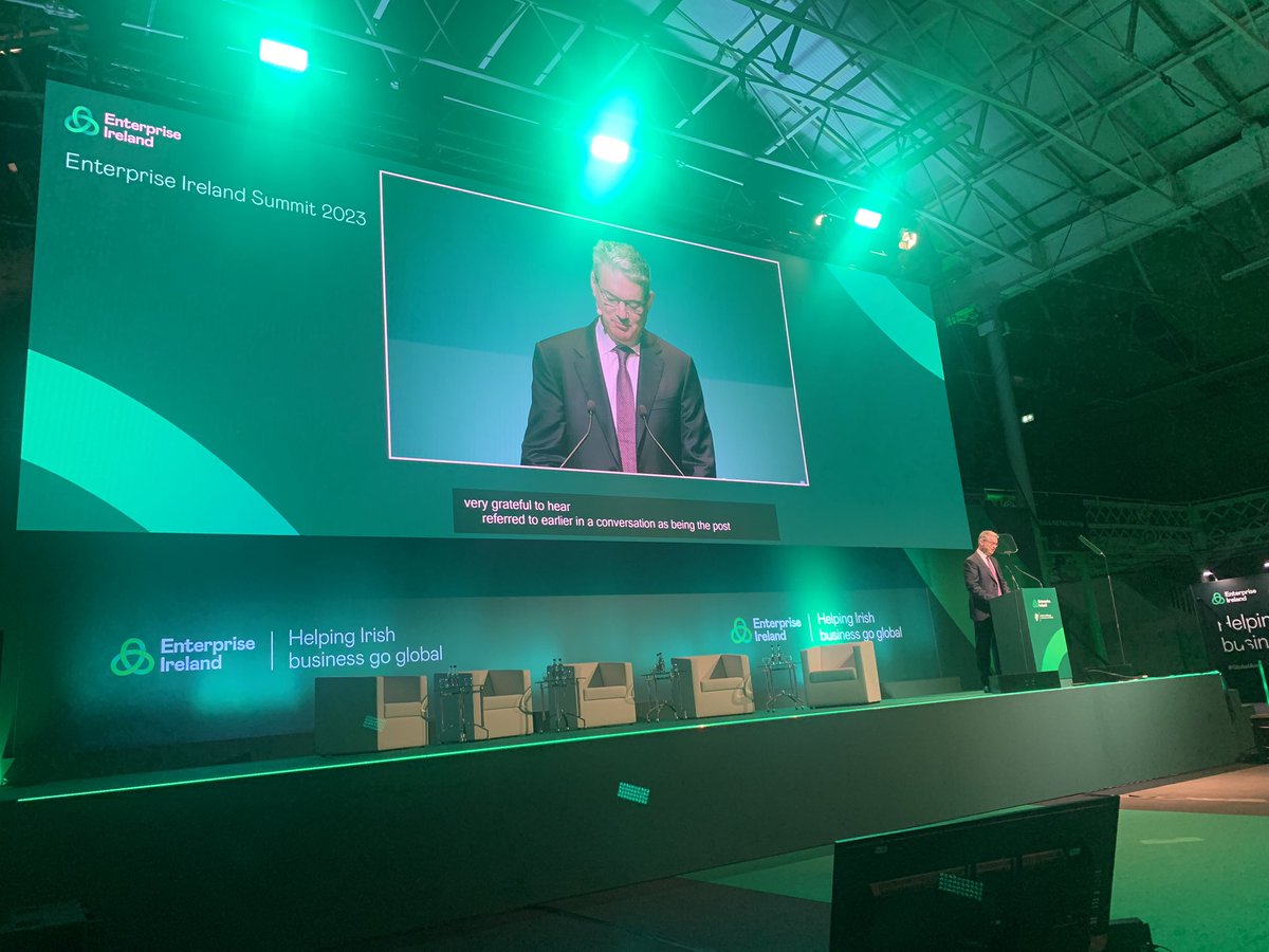 Edmond Scanlon Group CEO of the Kerry Group. It has 40 manufacturing operation across the 🇺🇸 employing 6,000 Americans. Over the years, I have had the honour of opening Kerry plants in Malaysia &amp; Thailand &amp; have visited their operations in the USA. It’s a wonderful Irish company.