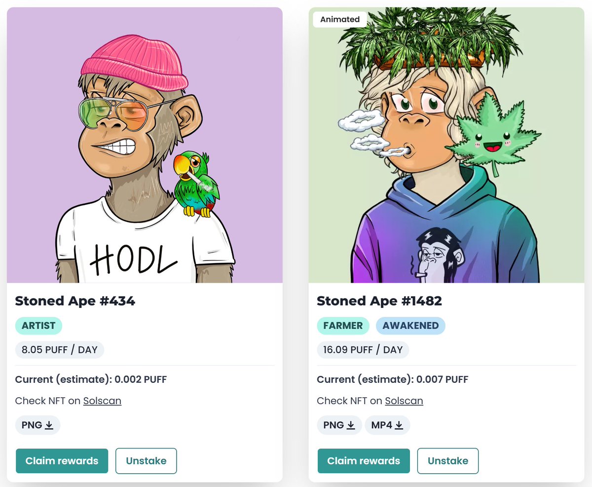 joined heavy builders <a href="/StonedApeCrew/">Stoned Ape Crew</a> with those beautiful snags, lucky 🍀 with 4/20 tomorrow and #StonedApeWeek ongoing you’re missing out by not being in 👀

do SAC follow SAC? ❤️‍🔥

#SOL #NFT #Solana #NFTCommmunity $PUFF #PayLeaf