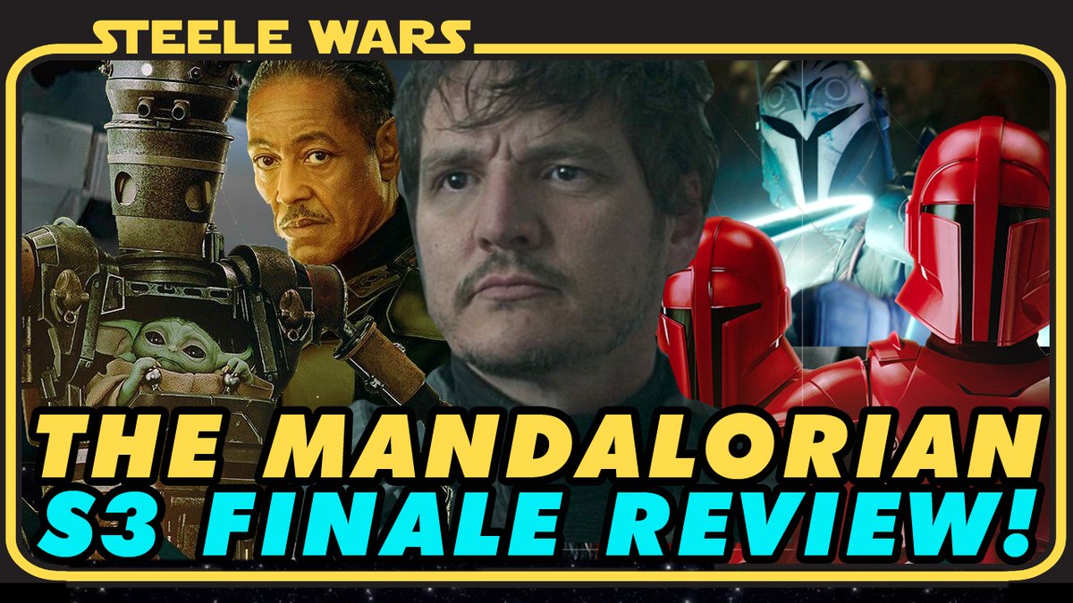 #TheMandalorian Season 3 FINALE REVIEW!

Join <a href="/BlueHarvestPod/">BLUE HARVEST</a> and I to talk all things Mando finale!!!

LISTEN shows.acast.com/steele-wars-st…

PODCAST podcasts.apple.com/us/podcast/ste…

YOUTUBE youtube.com/live/Ipt7XI_Dq…