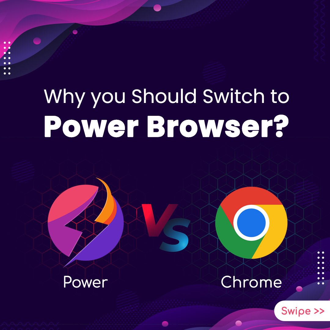 PowerBrowser's tweet photo. ๐๐ป Ready to embrace the future of the internet? ๐ซ๐ Ditch Google Chrome and switch to a Power browser.
๐ฅ Join the movement towards a more democratic online ecosystem๐
๐ https://t.co/LZAUQrsNbc
#blockchain #web3 #BrowseWithPower https://t.co/hLVYt77ENc