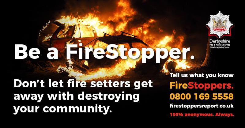 We have experienced a spate of motorcycle fires. Thieves are targeting bikes, riding them dangerously and setting them alight. We continue to work with police colleagues and partners. Please follow the LOCK. CHAIN. COVER advice to reduce likelihood of theft. @ChaddesdenSNT