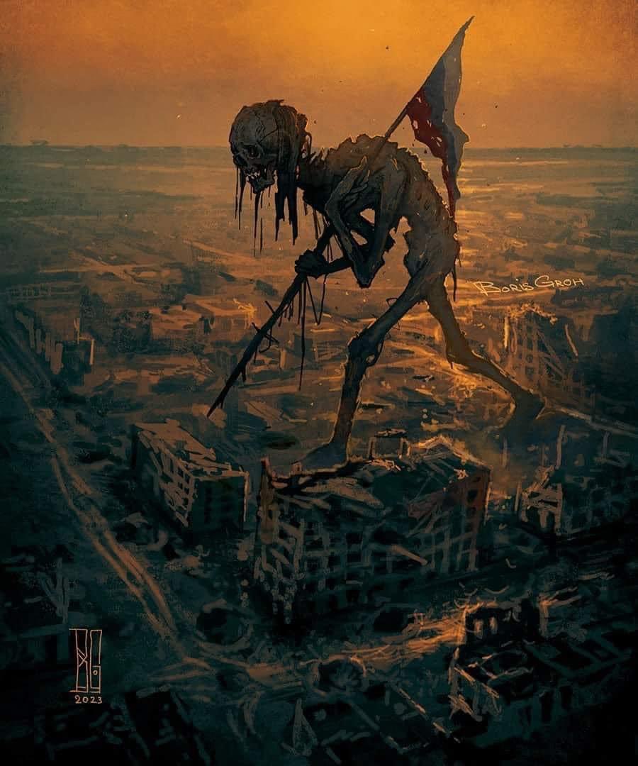 DefenceU's tweet photo. “Our lovely neighbor" 2023
🎨 Boris Groh https://t.co/TxhvkXXMAC