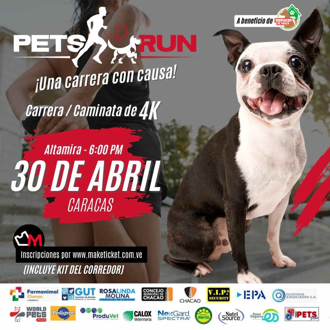 PetsRun pondrá a correr patitas🐾  y pies 🏃en Caracas por una buena causa

sumandonegocios.us/petsrun-pondra…