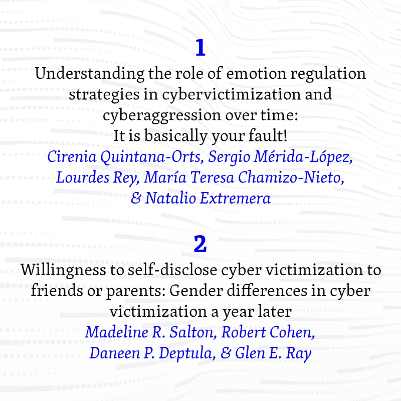 CyberPsy_jn's tweet photo. 🌱Spring issue is here!🌱

Vol 17 No 2 features 8 insightful articles on cyber victimization, celebrity appearance-shaming, online shopping, and more. Don't miss out on the latest research in the field. Check it out now! 👇

#Cyberpsychology #OpenAccess #NewIssue #AcademicTwitter