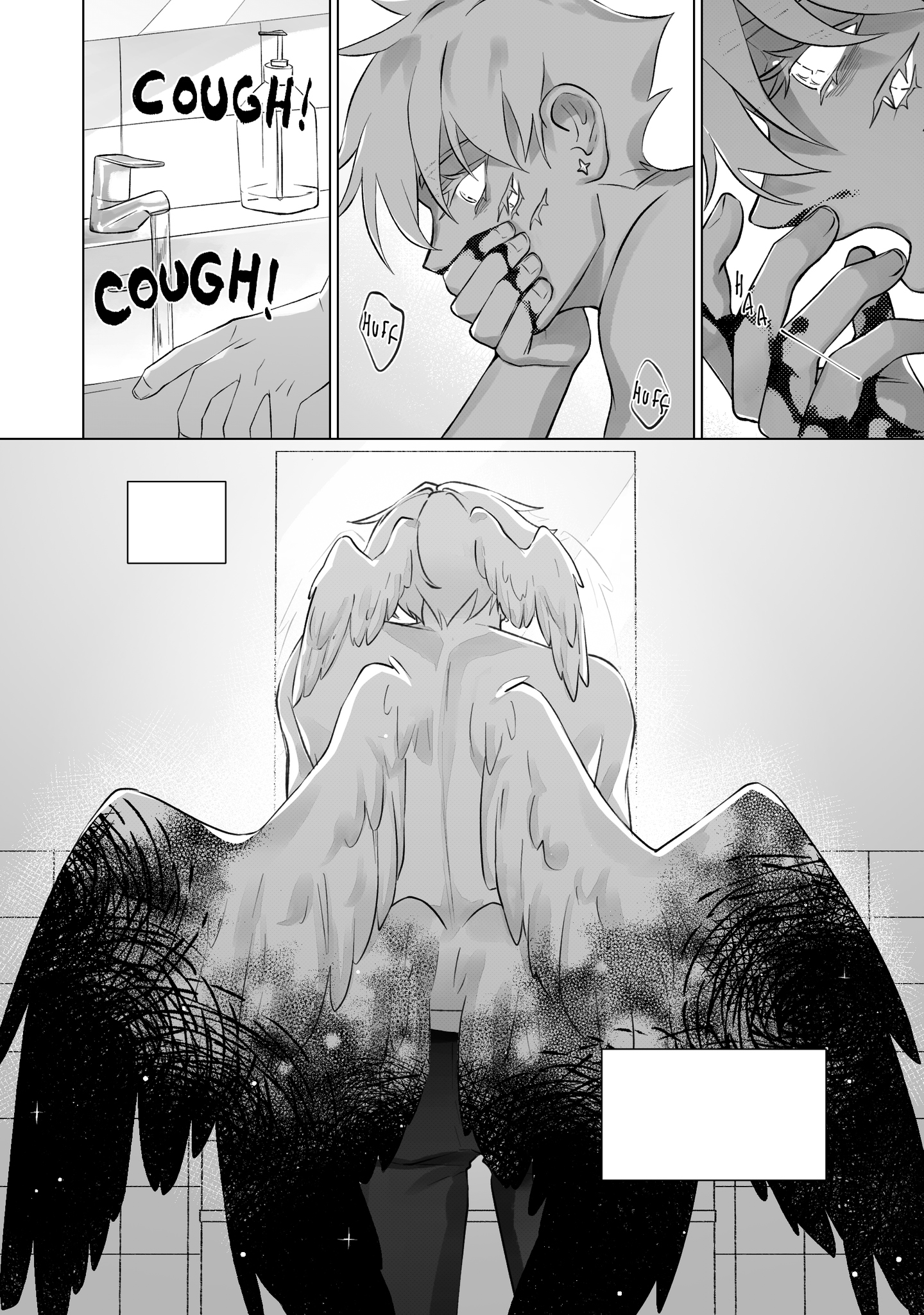 A on X: Wip for angel!Satoru t.cooGNAJfz6HJ  X