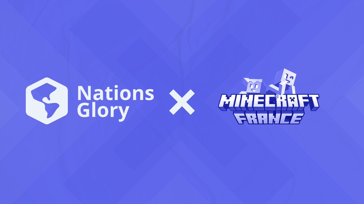 NationsGlory's tweet photo. NationsGlory en partenariat avec @minecraft_fra 🇫🇷🤔 

Oui ! et c'est aujourd'hui 🥳🎉 

Ce dernier, rassemble l’ensemble de la communauté de Minecraft ⛏️ francophone depuis 2011 via ses différents réseaux. N'hésitez pas à y jeter un 👁️

➡️ https://t.co/I4lZupVMnw