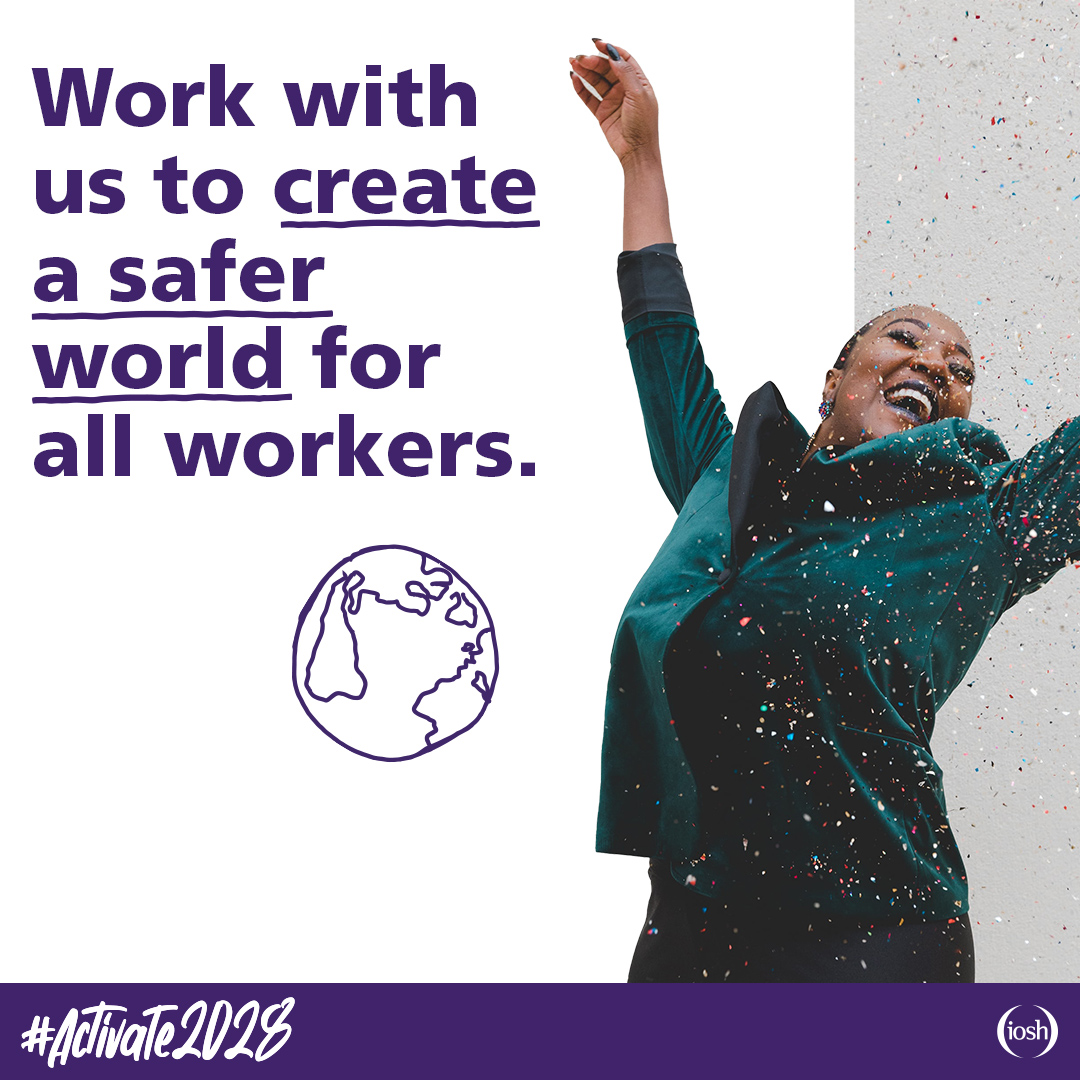 #Activate2028 is about turning strategy into action
Creating a more equitable and inclusive world of work is a priority area for 75% of organisations worldwide (PwC) 🌍 So, when you go to work you shouldn’t just be safe, you should feel safe
Find out more: iosh.com/about-iosh/str…