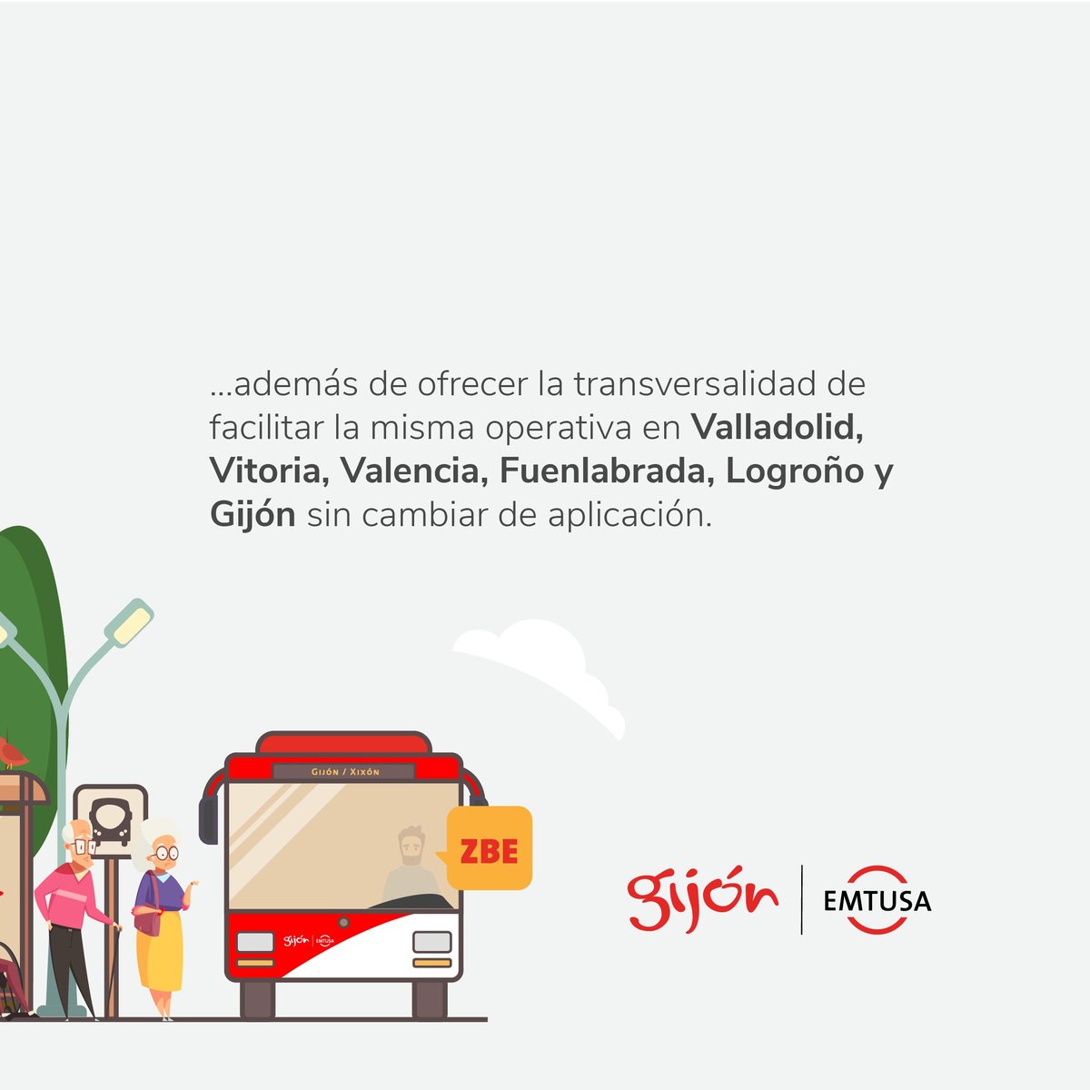 GijonBus's tweet photo. ¿Conoces el proyecto🟢#CiudadesConectadas? 
#GijónEmtusa participa en esta plataforma multimodo, te permitirá gestionar la movilidad en bus, bicicleta, patinete, taxi… la misma operativa en diferentes ciudades desde una única aplicación. 

https://t.co/FZ9GEnCGDD

#EMTUSAconecta https://t.co/aTgWm1BL2v