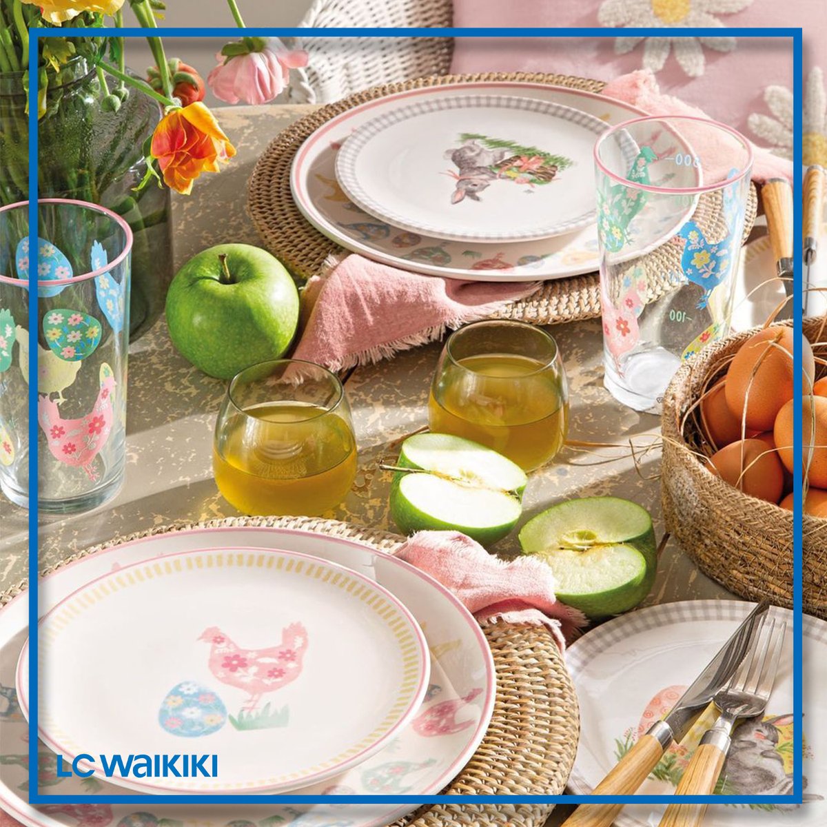 OzdilekParkNil's tweet image. Capcanlı renkleri ve desenleri ile bahar sofralarının vazgeçilmez ürünleri LC Waikiki’de. 🪻🛍️
📍LC Waikiki, ÖzdilekPark Bursa Nilüfer zemin ve -1. katta.

#ÖzdilekParkBursaNilüfer #lcwaikiki #canlırenkler