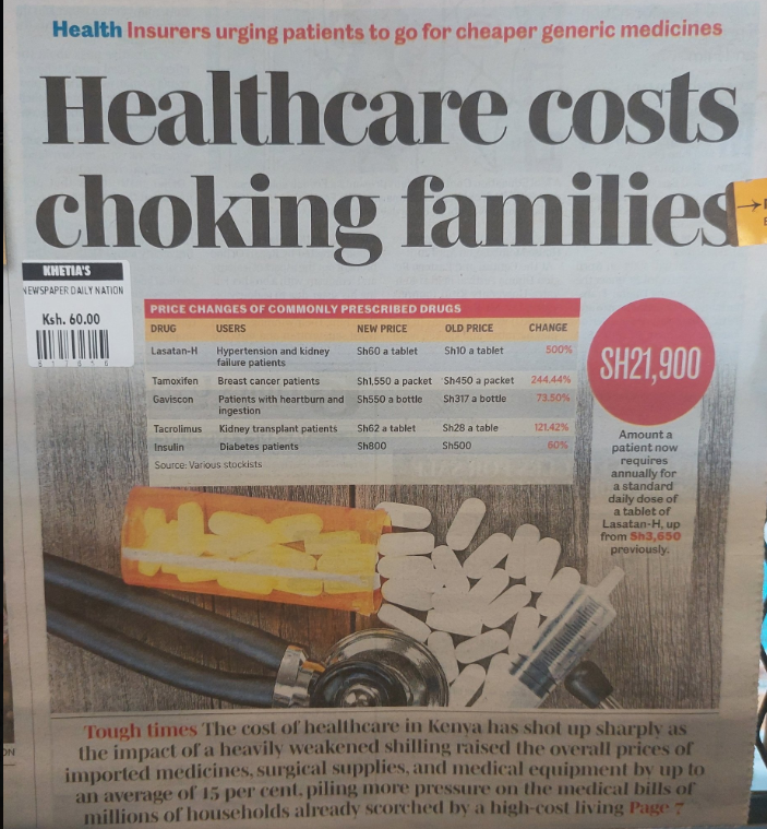 WimarbNutrition's tweet photo. The healthcare system doesn't care about you! They will suck you to the last penny.
The choice is yours. Live a healthy life and you'll be away from the hospitals.
#MissTrudy #MilicentOmanga #WillyPaul #MITICSMosesKuria https://t.co/19d6rRJsVo