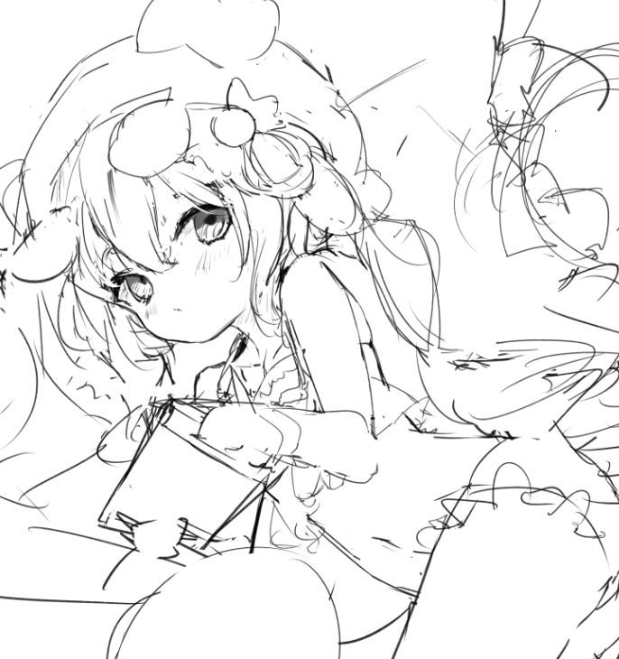 寝てる絵ばっかり描いてるゾ🥹 