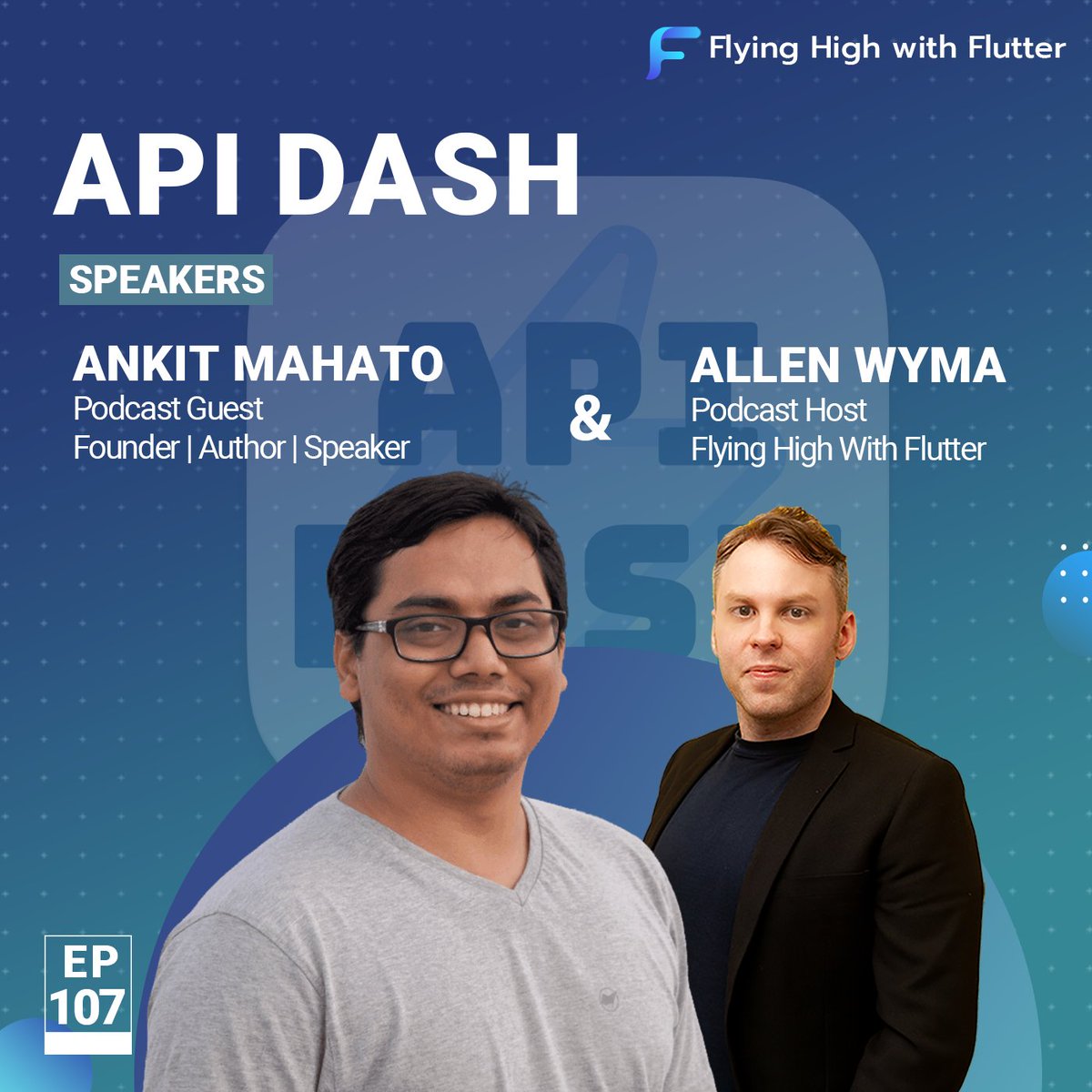 #flyinghighwithflutter #Developer <a href="/ankitmahato/">Ankit Mahato</a> shared with us about API Dash on #podcast show of <a href="/allenwyma/">Allen</a> <a href="/Plangora/">Plangora</a> 

youtu.be/e5Ub-L5DsoY

#flutterdev #dart #dartlang #fluttercommunity #fhwf #plangora #allenwyma #AnkitMahato #APIDash #flutter