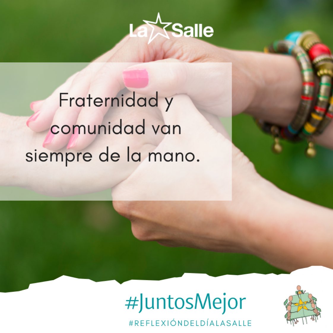 lasallesestao's tweet photo. Unidos en los momentos tristes con Isaías y su madre Precios, con Ethan y Erika... gogoan zaituztegu! #MiraMásAllá  #EtxeanZaude #elcoledesestao @lasallesestao @AmpaBAMSestao @cbsalleko @SestaokoUdala  @lasalleorg https://t.co/GwCZb0ql2J