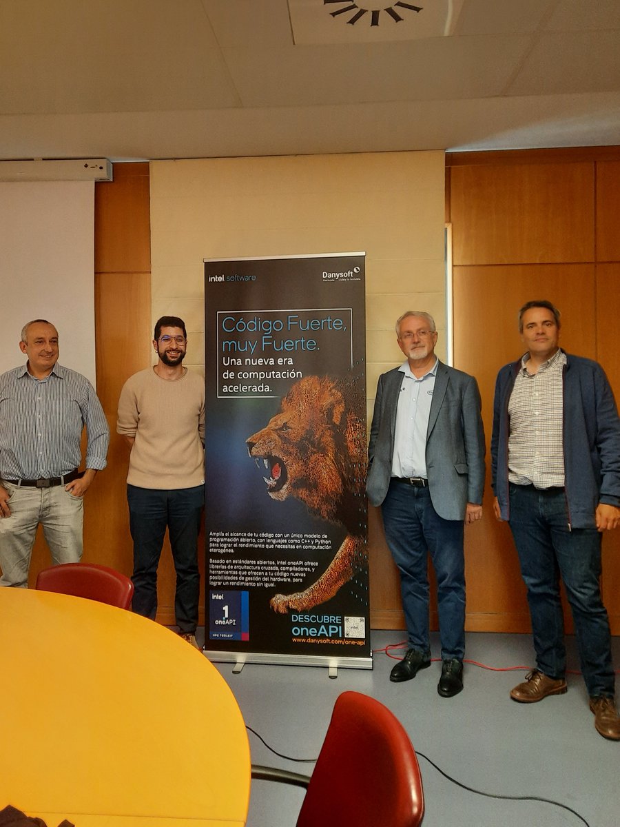 F_R_Youssef's tweet image. Had a blast speaking at the recent @intel  #oneapi event on programming with Data Parallel C++ in #HPC! Congrats to @danysoft_es  for organizing a great event and to all the speakers for sharing their expertise. Looking forward to more developments in this space!