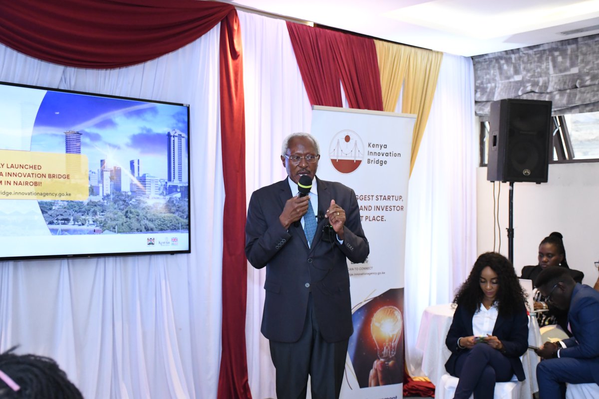 KEinnovbridge's tweet photo. Glad to have Prof. Crispus Kiamba speaking on the journey of the National Innovation Agency and the role of universities in innovation.

#KIBPlatform https://t.co/5fGY1rHrU3