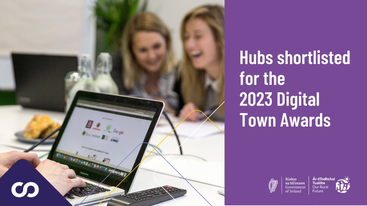 Exciting news. Six of our #ConnectedHubs have been shortlisted in four categories for the #DigitalTownAwards. 

These hubs are being recognised for their outstanding work in promoting digital education, business, tourism, and ag tech. 

Read more 👉 bit.ly/CHShortlist